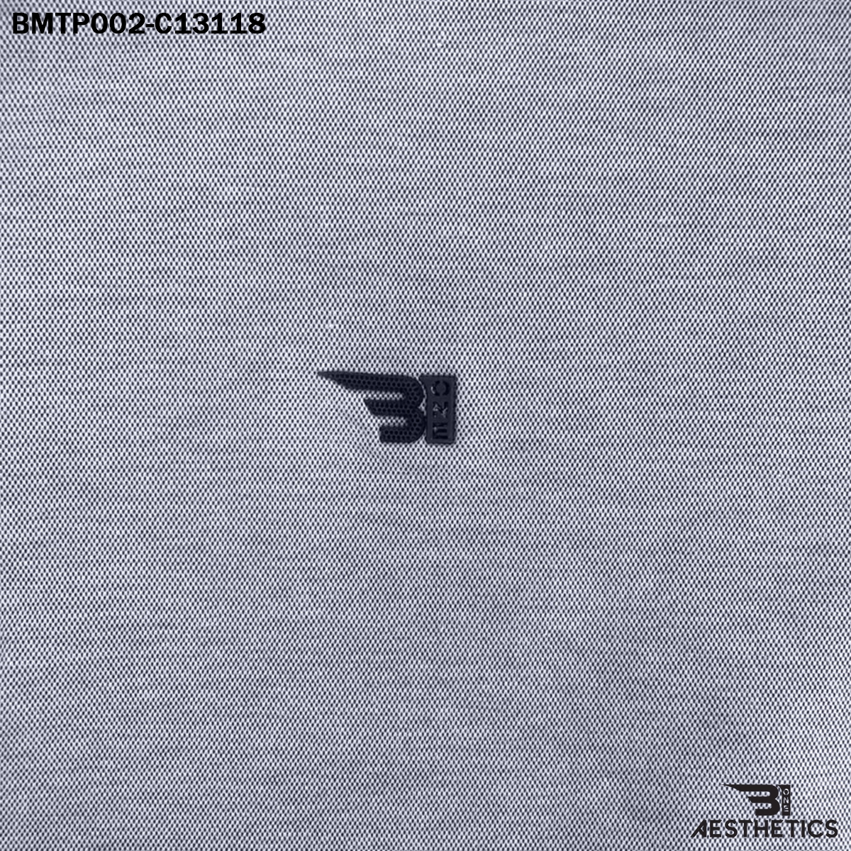 Close up of classic polo t-shirt breathable textured fabric and chest logo